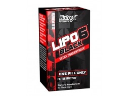 Nutrex Lipo 6 Black 60 Black-Caps
