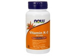 NOW Foods Vitamin K-2 100 mcg - 100 Veg Capsules