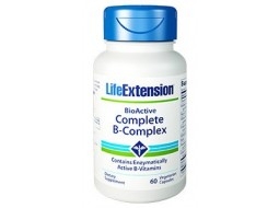 Life Extension BioActive Complete B-Complex | 60 vegetarian capsules