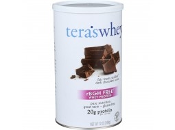 Tera's Whey Protein - Rbgh Free - Fair Trade Dark Chocolate - 12 Oz