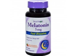 Natrol Melatonin Fast Dissolve Tablets Strawberry - 5 Mg - 90 Tablets