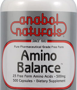 AnabolNaturals Amino Balance -- 500 mg - 500 Capsules