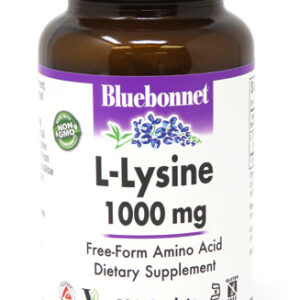 Bluebonnet Nutrition L-Lysine -- 1000 mg - 100 Caplets