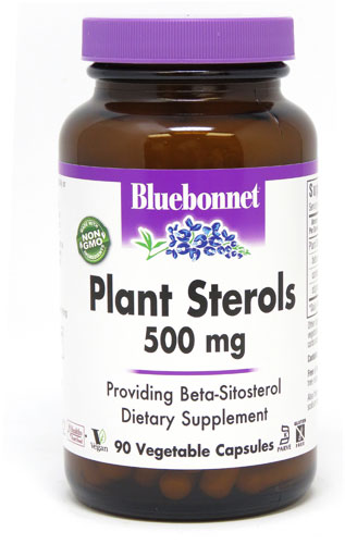 Bluebonnet Nutrition Plant Sterols -- 500 mg - 90 Vcaps®