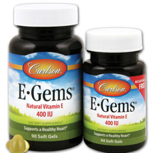 Comprar carlson e-gems® bogo -- 400 iu - 90 softgels plus 44 softgels free preço no brasil vitamina e suplemento importado loja 45 online promoção - 12 de abril de 2024