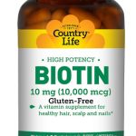 Comprar country life biotin -- 10 mg - 60 vegetarian capsules preço no brasil biotina suplemento importado loja 5 online promoção - 16 de abril de 2024