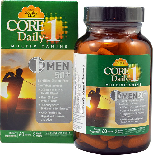 Country Life Core Daily™-1 for Men 50 + -- 60 Tablets