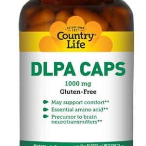 Country Life DLPA Caps -- 1000 mg - 60 Capsules