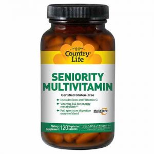 Comprar country life seniority™ multivitamin -- 120 vegetarian capsules preço no brasil multivitamínico para terceira idade suplemento importado loja 21 online promoção - 2 de fevereiro de 2023