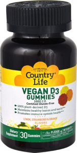 Comprar country life vegan d3 gummies lemon strawberry & orange -- 1000 iu - 30 gummies preço no brasil vitamina d suplemento importado loja 7 online promoção - 28 de setembro de 2022