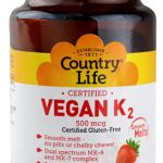 Comprar country life vegan k2 strawberry -- 500 mcg - 60 smooth melts preço no brasil vitamina k suplemento importado loja 3 online promoção - 31 de março de 2024