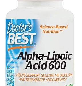 Comprar doctor's best alpha-lipoic acid -- 600 mg - 60 veggie caps preço no brasil ácido alfa lipóico suplemento importado loja 1 online promoção - 7 de fevereiro de 2023