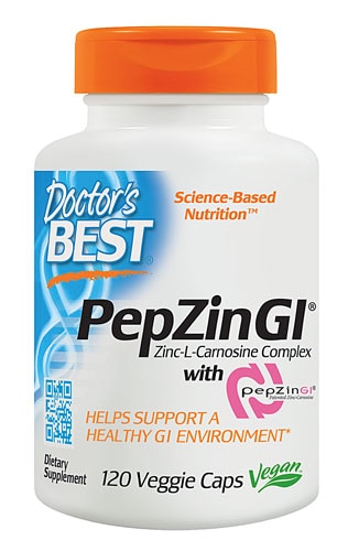 Doctor's Best Zinc Carnosine Complex -- 120 Veggie Caps