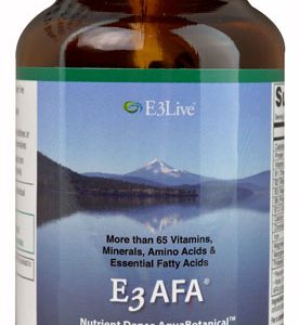 Comprar e3live e3afa® -- 400 mg - 120 vegetarian capsules preço no brasil algas suplemento importado loja 3 online promoção - 9 de agosto de 2022