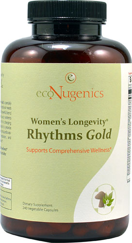 EcoNugenics Women's Longevity® Rhythms Gold -- 240 Vegetable Capsules
