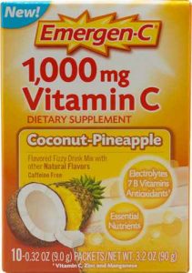 Comprar emergen-c vitamin c coconut pineapple -- 1000 mg - 10 packets preço no brasil vitamina c suplemento importado loja 7 online promoção - 18 de agosto de 2022