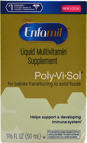 Enfamil Poly-Vi-Sol® Liquid Multivitamin Supplement -- 1.67 fl oz