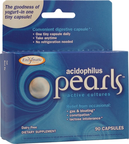 Enzymatic Therapy Pearls™ Acidophilus -- 1 billion CFU - 90 Softgels