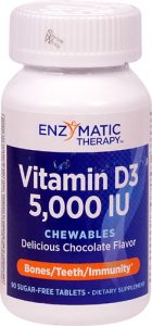 Comprar enzymatic therapy vitamin d3 chewables chocolate -- 5000 iu - 90 chewable tablets preço no brasil vitamina d suplemento importado loja 7 online promoção - 17 de abril de 2024