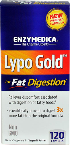 Enzymedica Lypo Gold™ for Fat Digestion -- 120 Capsules