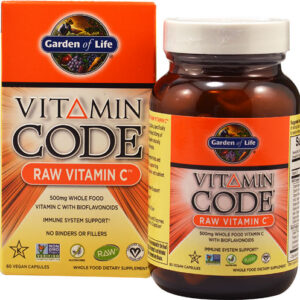 Garden of Life Vitamin Code® RAW Vitamin C™ -- 500 mg - 60 Vegan Capsules