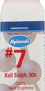 Hyland's No.7 Kali Sulph. 30x -- 500 Tablets