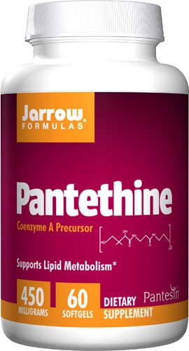 Jarrow Formulas Pantethine -- 450 mg - 60 Softgels