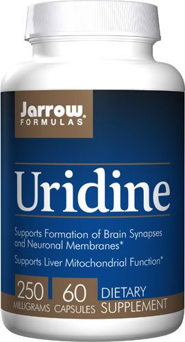 Jarrow Formulas Uridine -- 250 mg - 60 Capsules