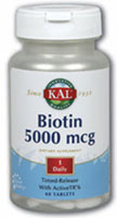 Comprar kal biotin -- 5000 mcg - 60 tablets preço no brasil biotina suplemento importado loja 67 online promoção - 23 de setembro de 2022