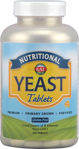 KAL Nutritional Yeast -- 250 Tablets