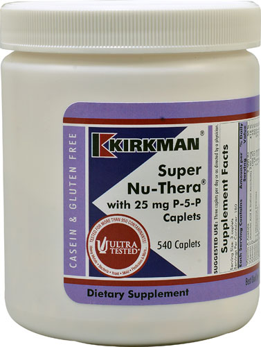 Kirkman Super Nu-Thera® with 25 mg P-5-P -- 540 Caplets