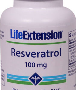 Life Extension Resveratrol -- 100 mg - 60 Vegetarian Capsules