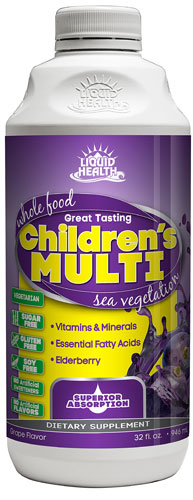 Liquid Health Children's Multi Sugar Free -- 32 fl oz