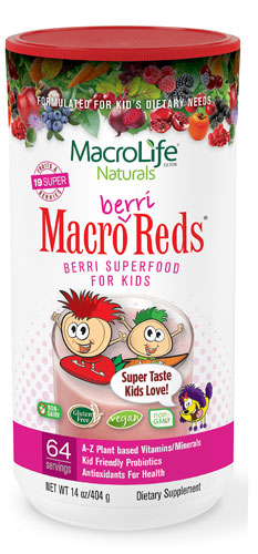 Macro Life Naturals Reds for Kids Berry -- 14.2 oz