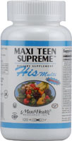Comprar maxi health maxi teen supreme his multi -- 120 capsules preço no brasil multivitamínico adulto suplemento importado loja 73 online promoção - 18 de abril de 2024