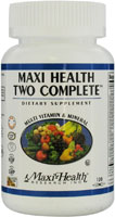 Comprar maxi health two complete™ without iodine multi vitamin and mineral -- 120 capsules preço no brasil multivitamínico adulto suplemento importado loja 77 online promoção - 25 de março de 2023