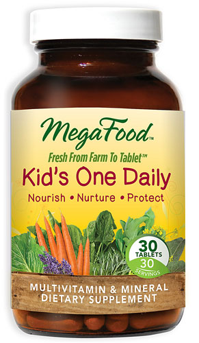 MegaFood Kid's One Daily -- 30 Tablets