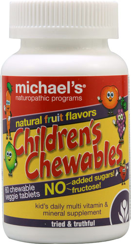 Michael's Naturopathic Programs Children's Chewables Daily Multi-Vitamin Natural Fruit -- 60 Chewables