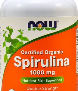 Comprar now certified organic spirulina -- 1000 mg - 120 tablets preço no brasil algas suplemento importado loja 25 online promoção - 2 de outubro de 2022