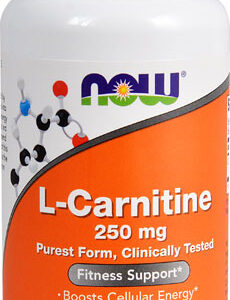 NOW Foods L-Carnitine -- 250 mg - 60 Capsules