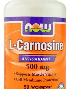 NOW Foods L-Carnosine -- 500 mg - 50 Vcaps®