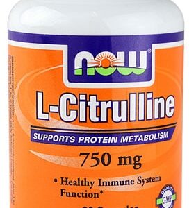 NOW Foods L-Citrulline -- 750 mg - 90 Veg Capsules