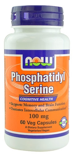 NOW Foods Phosphatidyl Serine -- 100 mg - 60 Veg Capsules