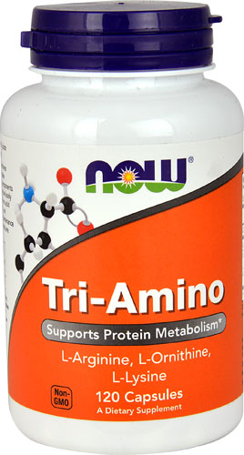 NOW Foods Tri-Amino -- 120 Capsules