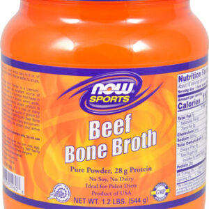 NOW Sports Beef Broth -- 1.2 lbs