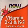 Comprar now vitamin d-3 & k-2 -- 120 veg capsules preço no brasil suplementos em promoção vitamina d suplemento importado loja 1 online promoção - 23 de setembro de 2023