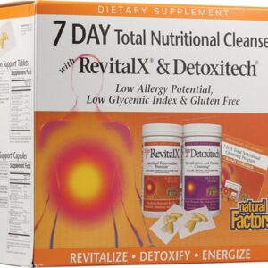 Natural Factors 7 Day Total Nutritional Cleanse -- 1 Kit
