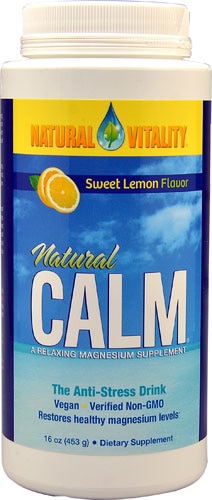 Natural Vitality Natural Calm Sweet Lemon -- 16 oz