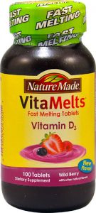 Comprar nature made vitamelts® vitamin d3 wild berry -- 100 tablets preço no brasil vitamina d suplemento importado loja 7 online promoção - 2 de outubro de 2022