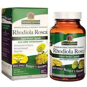 Nature's Answer Rhodiola Rosea -- 90 Vegetarian Capsules